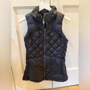 Lululemon Women's Down Quilted Black Vest